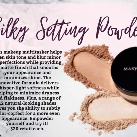 Mary kay Silky setting powder in Light Beige. - Picture 6 of 9